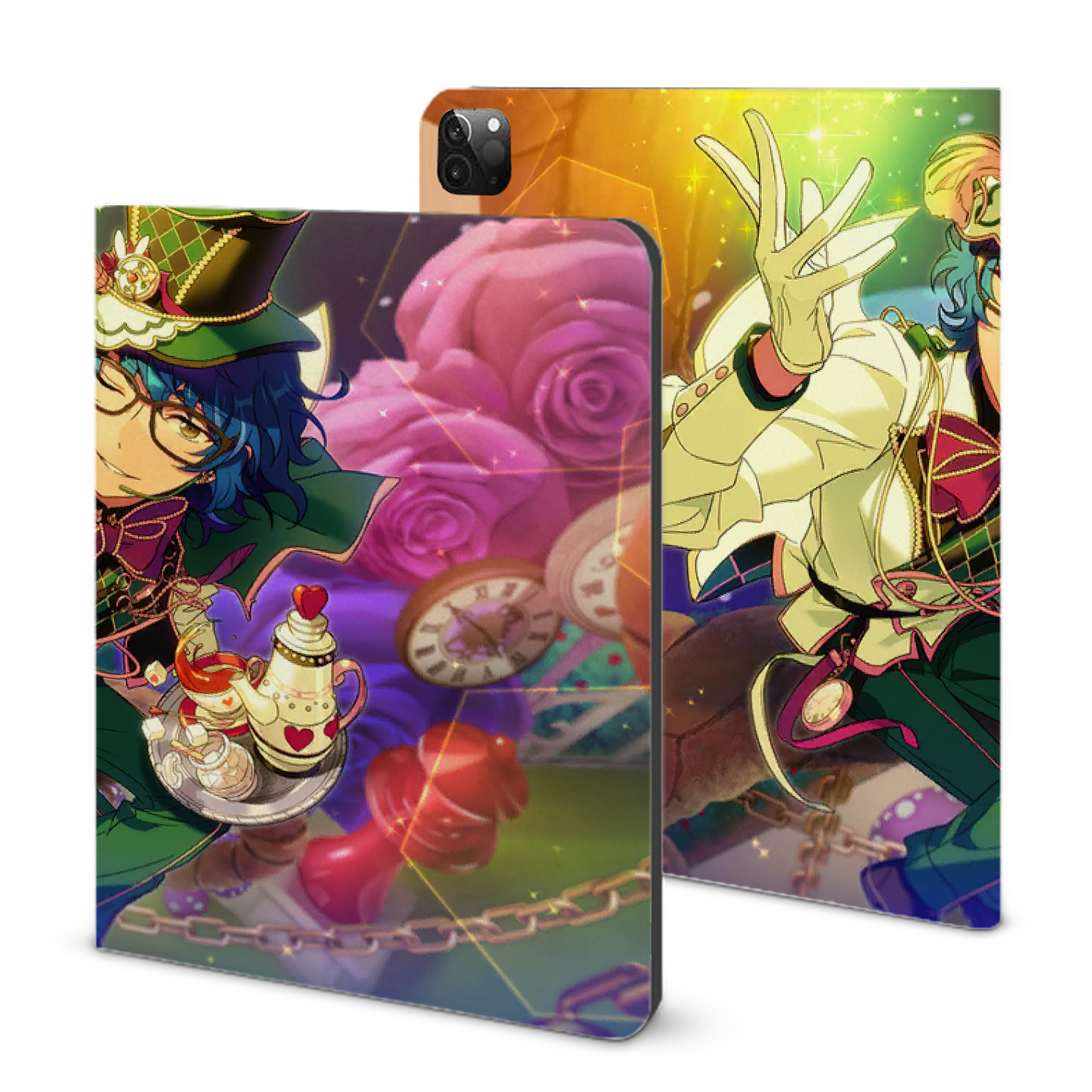 （画像用） あんさんぶるスターズ! Ensemble Stars IPadケース ペンホルダー付き ブックスタイルデザイン